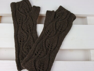 Kntting pattern Fingerless Gloves "Emely" - Knitting