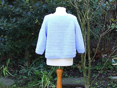 Raglan-Jäckchen Häkelanleitung Rvo