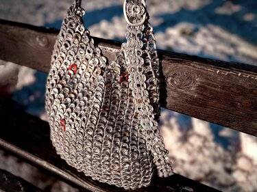 Crochet pattern pop tabs soda bag PDF and video tutorial