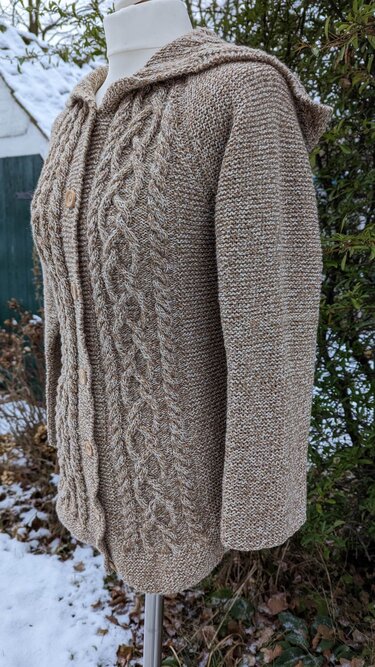 RVO-Kapuzenjacke /-Mantel "Skagen" Größe S-XXXXXL - Stricken