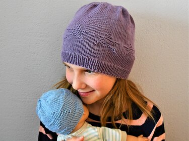 Strickanleitung Frühchen- / Babymütze "Little Star" - einfach