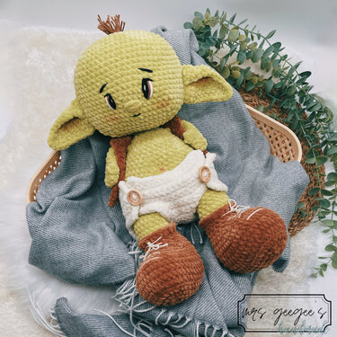 Crochet pattern Baby Ork GoOrgi - PDF Geegee´s