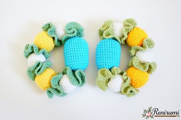 Crochet pattern Rattle Ring