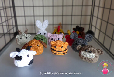 Chinese Zodiac, Amigurumi Crochet Pattern