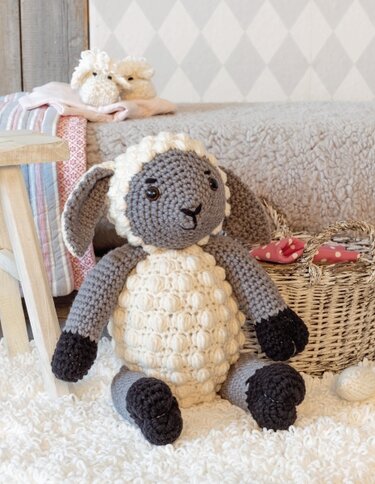 Gehäkelte Kuschelschäfchen: Engelchen und Bengelchen - Häkeln