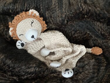 Crochet Pattern - Comforter / Cuddly Lion "Lenny" - Image 3