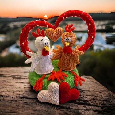 Crochet Pattern "Heart Decoration"