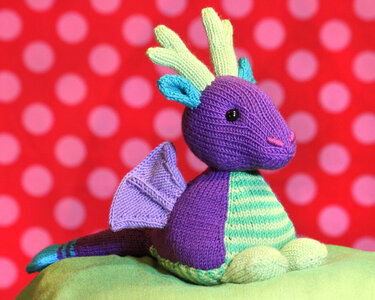 Martin der Drache, Strickanleitung