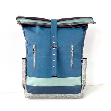 Anleitung Rolltop-Rucksack Baxxter 45 x 30 x 10 cm - Nähen