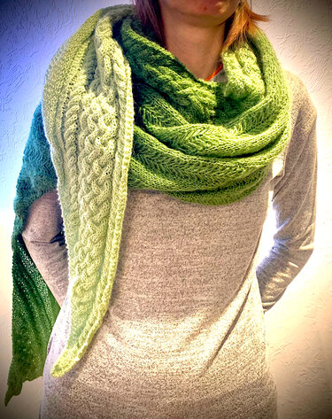 Tuch "Sulka" - Stricken