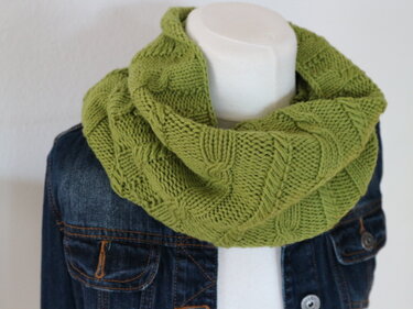 Knitting pattern Loop "sporty"