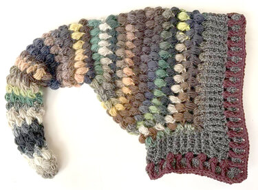 Zipfelmütze/ Festivalmütze  VIVA - Häkeln