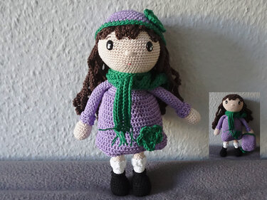 Crochet pattern: doll Annabelle!