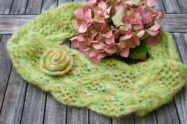 Loop "Amandine", einfach und schnell gestrickt - Stricken
