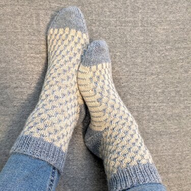 Anleitung Socke#1 - Stricken