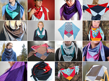 Halstuch "Leia" - Nähen