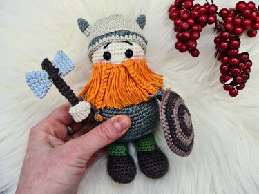 Wikinger Knut häkeln