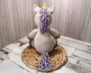Josy the unicorn XXL - Crochet