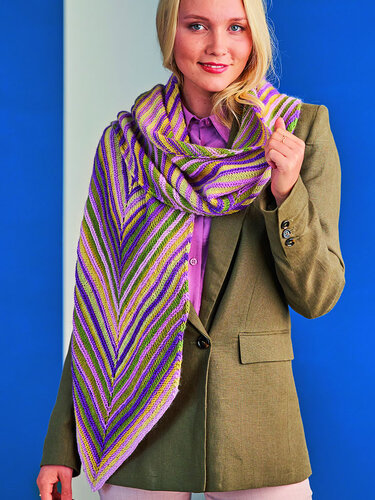 STOLA GEO-LINIE ZWEIFARBIG - Bild 4