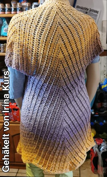 Häkelanleitung Jacke / Weste Flash