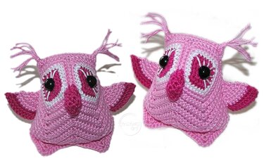 Häkelanleitung Eule Ecka - Amigurumi