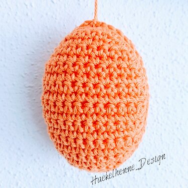 Häkelanleitung Osterei Dekoanhänger