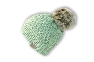 Warm beanie "Flora" en/de (sporty or slouchy, all sizes)