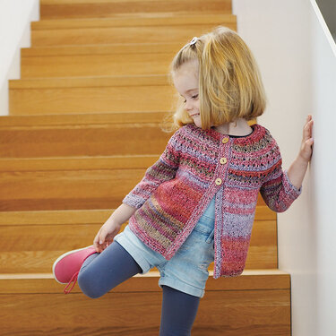 Strickanleitung Kinderjacke "Messina" 763073 - Stricken