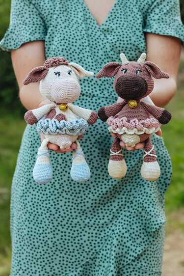 Clarabella the cool ballerina crochet pattern