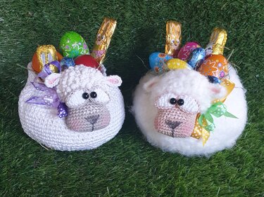 Häkelanleitung Määääry das Osterlamm