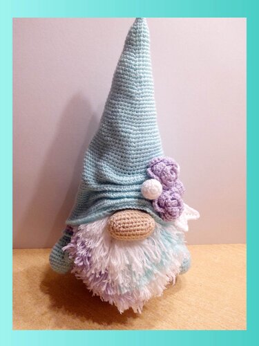 H&auml;kelanleitung / Amigurumi / Fr&uuml;hlings-Wichtel - Häkeln