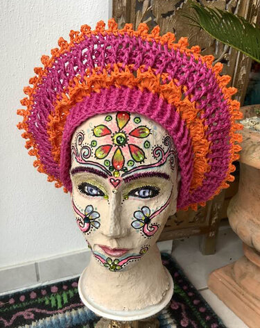 SonnenHut / Stirnband OLKO - Häkeln