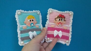 Anleitung Amigurumi Baby - Lea & Leon - Kostenlos E-Book - Häkeln