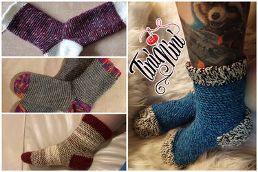 Kümas elastic fantastic crocheted socks - Crochet Pattern - Image 4