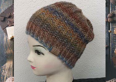 Strickanleitung Mütze Easy, einfache Mütze, tolles Muster, alle Größen - Bild 3