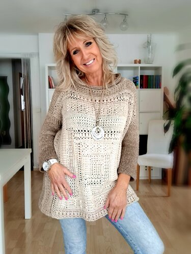 Sweepy Pulli - Häkelpullover - Bild 2