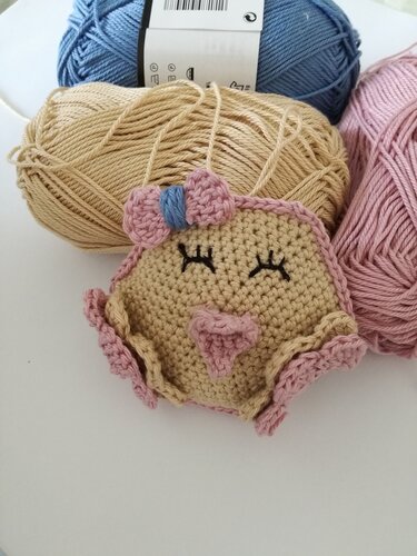 Kleines Küken Rosi - Häkeln