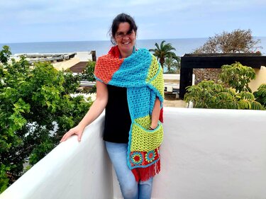 XXL Pocket-Shawl CRAZYPATTERNS - Bild 8