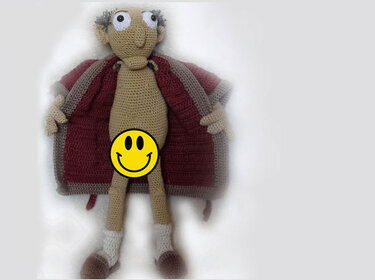 Dirty old man Gramps - Häkeln