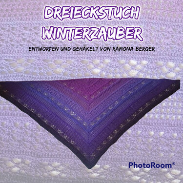 Dreieckstuch "Winterzauber" - Häkeln