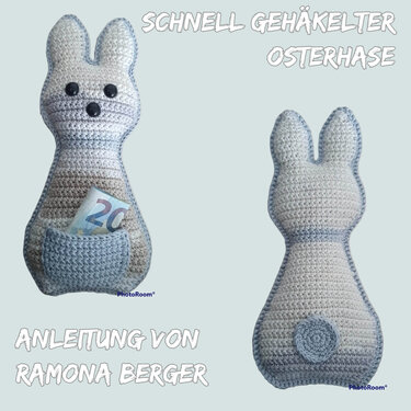 Schnell gehäkelter Hase