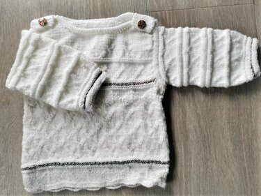 Strickanleitung_Pulli Mika 68(74)(80(86)