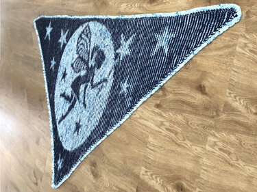 Dreieckstuch Kreiselfe Illusionsstricken