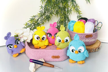Osterküken Häkelanleitung Amigurumi