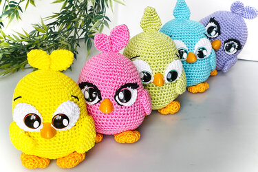 Osterküken Häkelanleitung Amigurumi