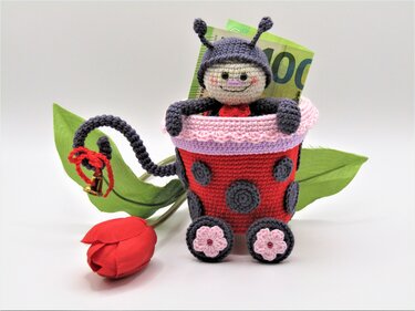 Häkelanleitung Marienkäferlein das kleine Glück