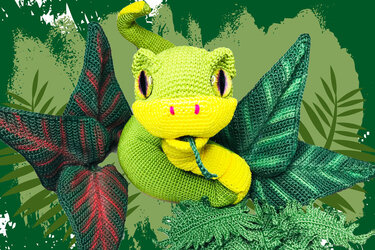 Anaconda - Kollektion Amazonas Häkelanleitung Amigurumi