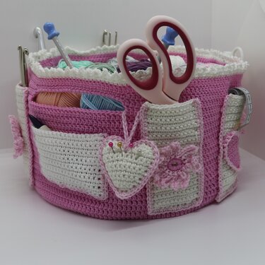 Handarbeitskörbchen - Häkeln