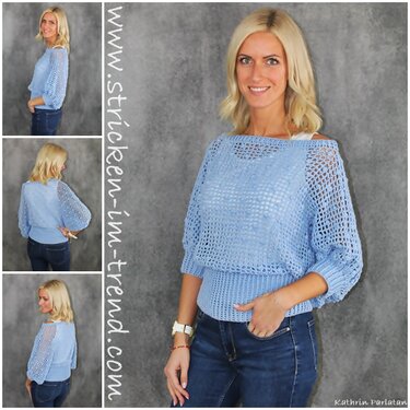 Crochet pattern for summer jumper in all sizes | HELIX #2 | COTTON MIX #1