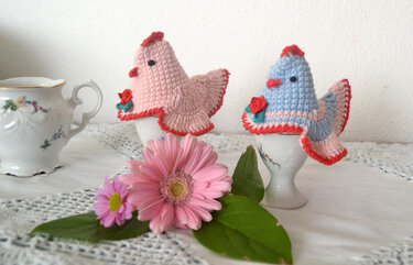 Eierwärmer * Ostern * Häkelanleitung
